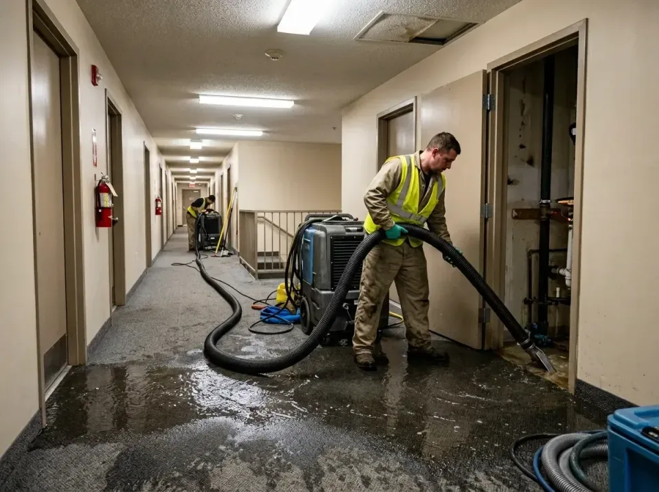 multi-unit-apartment-hallway-f-005 — frequently asked questions, Emergency Burst Pipe Water Extraction & Removal in Davis, OK